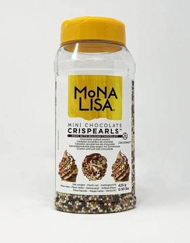 Chocolates - Mini Crispearls Sortido Belga - Cereal Crocante 425g Callebaut